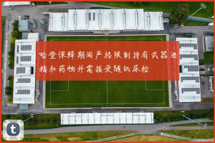 哈登保释期间严格限制持有武器酒精和药物并需接受随机尿检